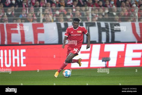 Taiwo Awoniyi of FC Union Berlin during Union Berlin against Hertha BSC ...