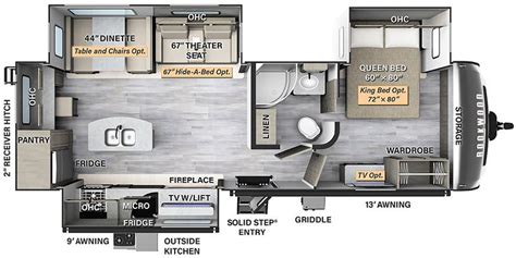 2023 Forest River Rockwood Ultra Lite Specs & Floorplans