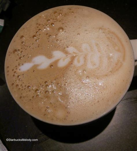 Latte Art at Starbucks. - StarbucksMelody.com