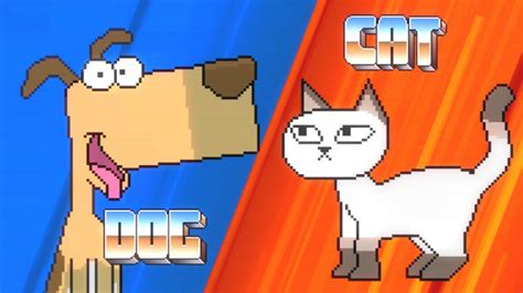 Cat vs. Dog Fighting Game, An Animated Battle For Pet Supremacy