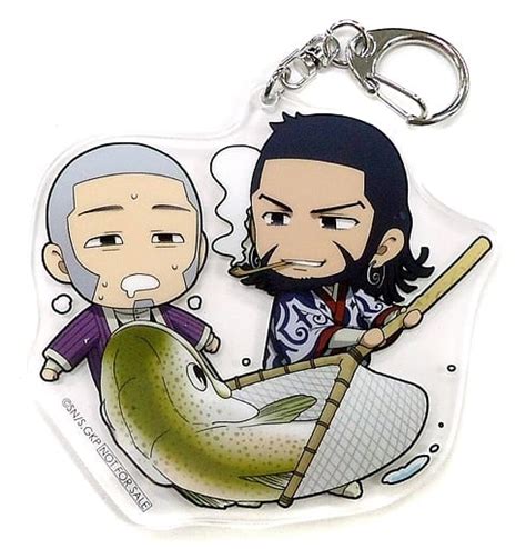 Key Holder Mascot (Character Actor) Shiraishi & Kiroranke Kakiwake Mini Character Acrylic Key ...