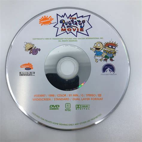 The Rugrats movie DVD, Music & Media, CDs, DVDs & Other Media on Carousell