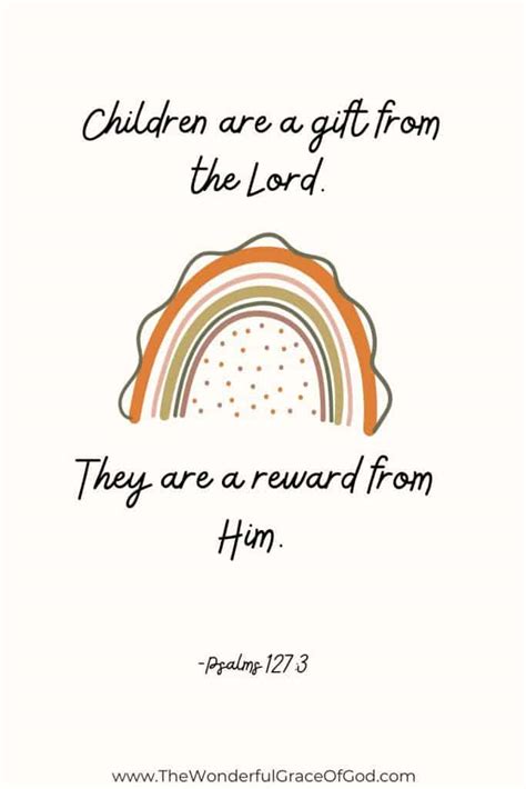 13 Comforting Rainbow Baby Bible Quotes - The Wonderful Grace of God