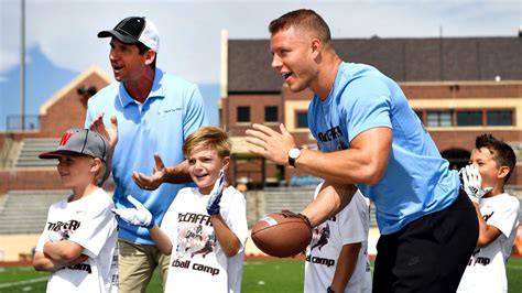 How Christian McCaffrey and his brothers are staying football-ready ...