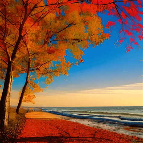 Fall Beach Wallpapers - 4k, HD Fall Beach Backgrounds on WallpaperBat