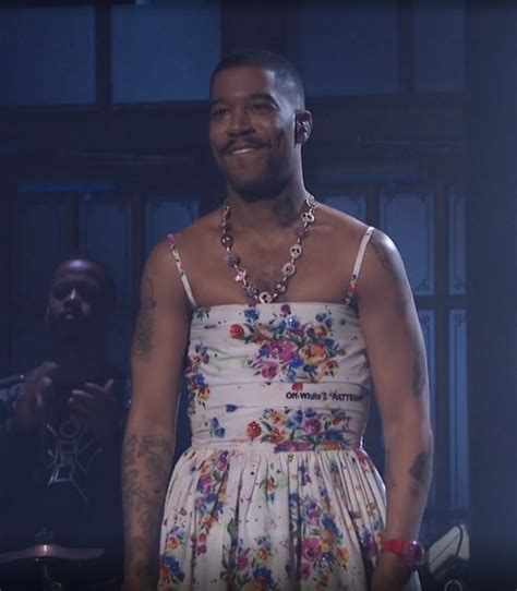 Kid Cudi wears an Off-White dress on SNL, in tribute to Kurt Cobain | Dazed