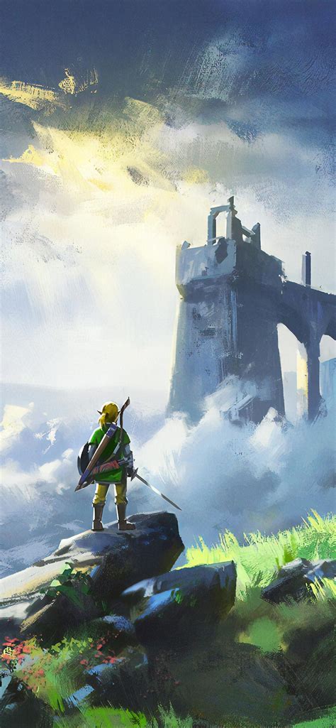 the legend of zelda breath of wild game 4k iPhone X Wallpapers Free Download