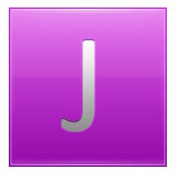 Letter J pink Icon | Multipurpose Alphabet Iconpack | Supratim Nayak