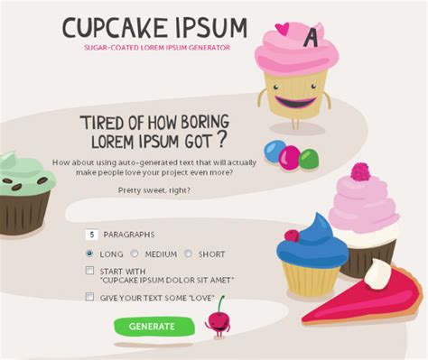 Cupcake Ipsum: Filler Text That I Want To Eat | Incredible Things