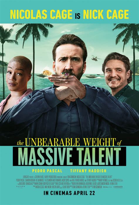 The Unbearable Weight of Massive Talent Movie Poster (#2 of 5) - IMP Awards