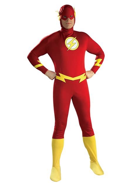 Justice League DC Comics The Flash Adult Costume - SpicyLegs.com