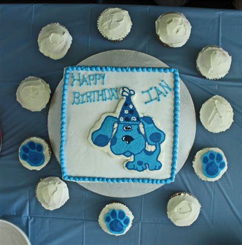 Blue's Clues Birthday Cake - CakeCentral.com