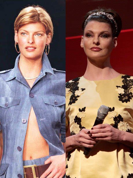 Linda Evangelista - 90s Supermodels: Then And Now - Heart