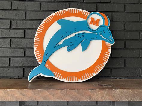 Handmade Throwback Logo I Made : r/miamidolphins