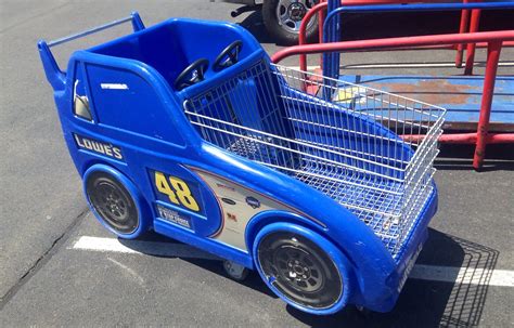 Lowe's Race Car Shopping Cart for Kids. | Lowe's Race Car Sh… | Flickr