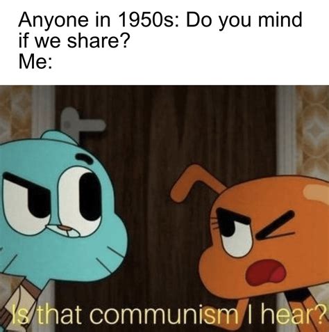 McCarthyism be like : r/HistoryMemes