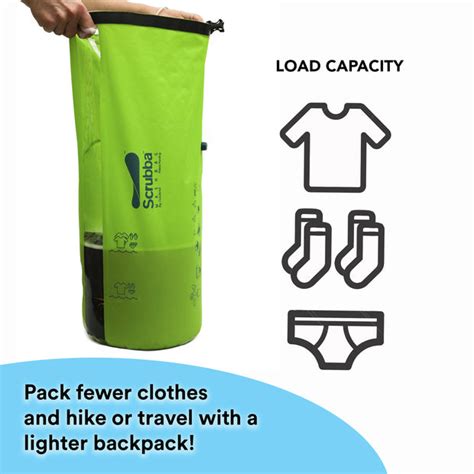 Scrubba wash bag - Tiny washing machine for apartments & travel