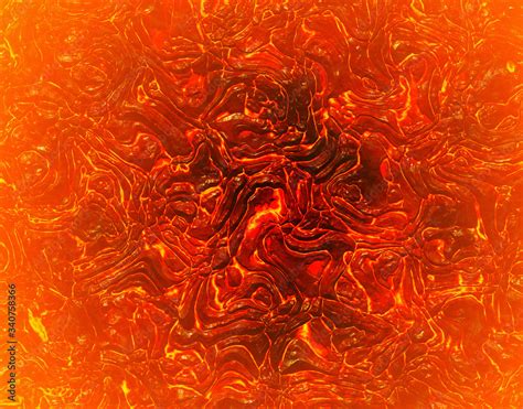 heat red lava backgrounds of eruption volcano Stock Illustration ...