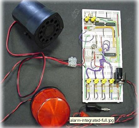 Smart Burglar Alarm Diploma Project With Circuit Diagram - Free Final Year Project's