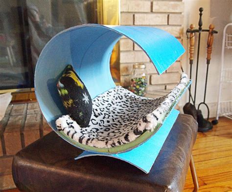 Fishy Feline Beds : Fish Born Cat House | Cat house diy, Cat house, Pet diy projects