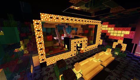 Casino Interiors Ideas - Darker Color Theme Palette Minecraft Map