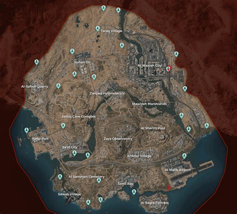 Season 3 Al Mazrah Spawn Map : r/DMZ