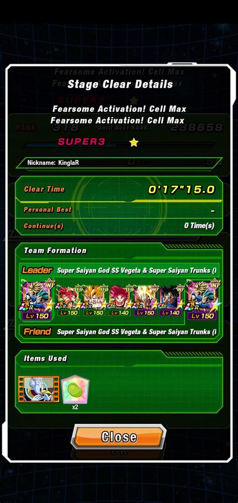 Holy shit, MUI Goku MVP, he dodged every single Cell Max attack! : r/DBZDokkanBattle