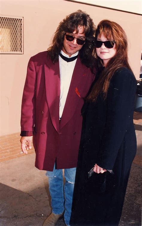 Eddie Van Halen and Valerie Bertinelli, 1992 | Celebrity Couples at the ...