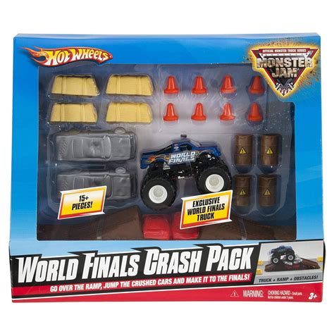 Hot Wheels Monster Jam World Finals Crash Pack - Build your own ...