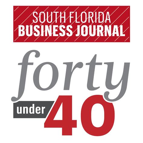 South Florida Business Journal 40 Under 40 2020 - Business Walls