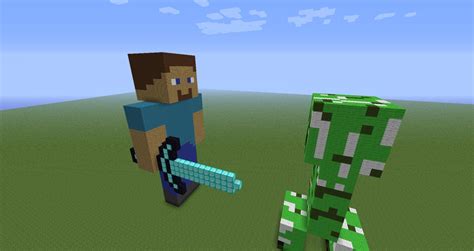 Creeper vs Steve Minecraft Map