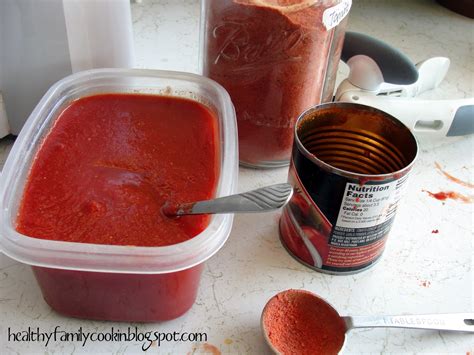 Healthy Family Cookin': Making your own Tomato Sauce (from dried Tomato ...