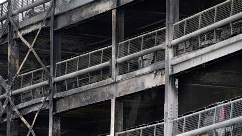 Luton Airport fire: Video shows moment huge fireball engulfs car park ...