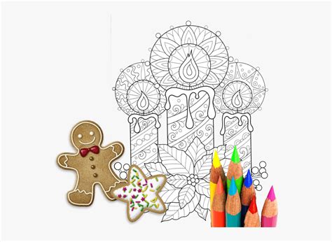 Christmas Mindfulness Colouring Sheets Free , Free Transparent Clipart ...