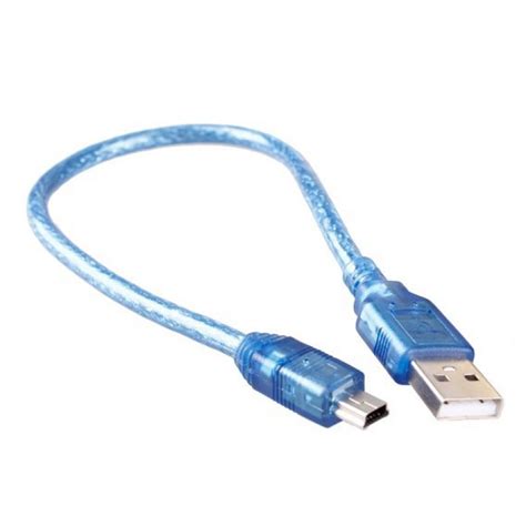 USB Type A Male to Mini Type B Cable Arduino NANO FTDI Cable