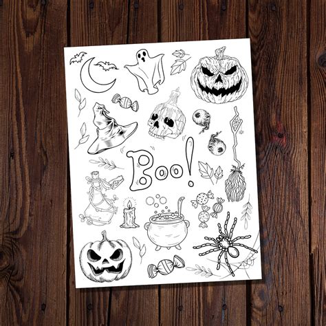 Halloween Coloring Page-boo Coloring Page-jack O Lantern Coloring ...