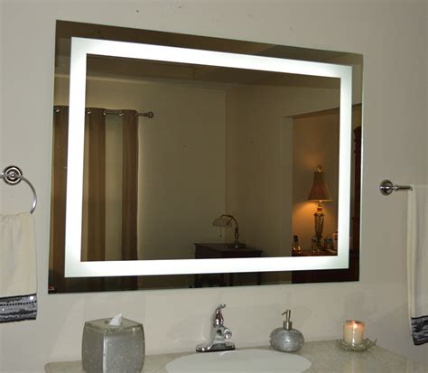 See the Difference with a Wall Mounted Light up Mirror - Warisan Lighting