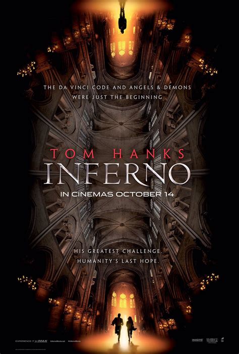 Inferno Posters: Tom Hanks is Back as Robert Langdon