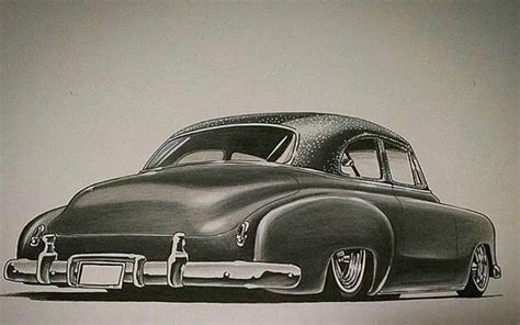 Cool Car Drawings - Black and White