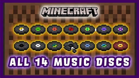 MINECRAFT All Music Discs (Pigstep & Otherside included) - YouTube