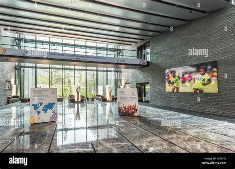 In the hall of FIFA headquarters in Zurich Stock Photo - Alamy