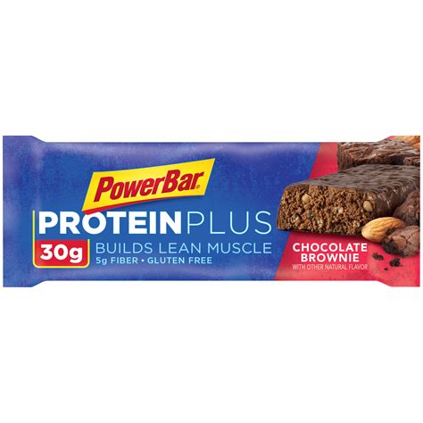 PowerBar ProteinPlus Chocolate Brownie High Protein Bar, 3.17 oz - Walmart.com - Walmart.com