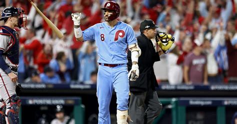 Nick Castellanos, Phillies Have Fans Dreaming of WS After Beating Braves in Game 4 | News ...