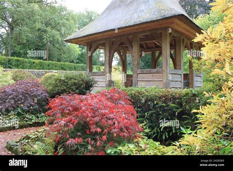 Dumfries house gardens Stock Photo - Alamy