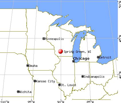 Spring Green, Wisconsin (WI 53588) profile: population, maps, real ...