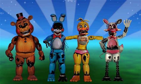 Withered Toy Animatronics (1/2) || (Credits in the comments) : fivenightsatfreddys