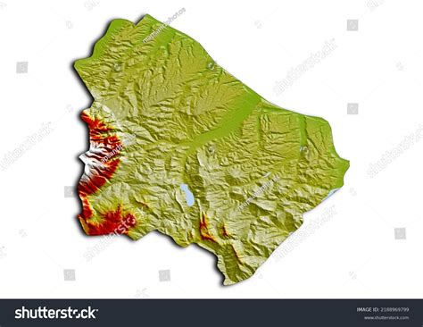 Province Chieti Italy Map Shaded Relief Stock Illustration 2188969799 | Shutterstock