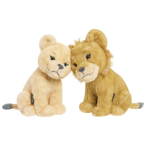 Buy Just Play Disney's The Lion King Nuzzling Simba & Nala Plush - Amazon Exclusive Online at ...