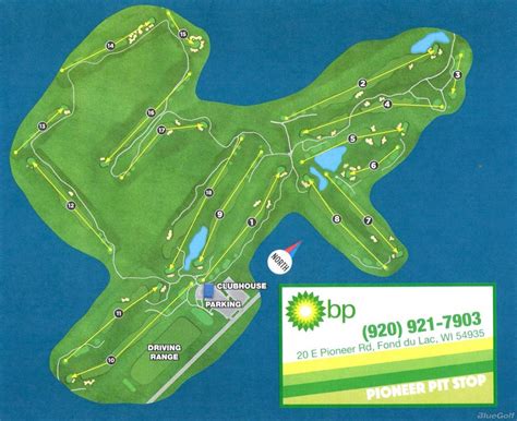 Whispering Springs Golf Club - Layout Map | Course Database