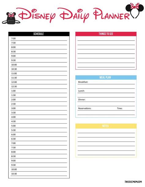 Disney Travel Planner | Disney planning printables, Disney trip planning, Disney world vacation ...